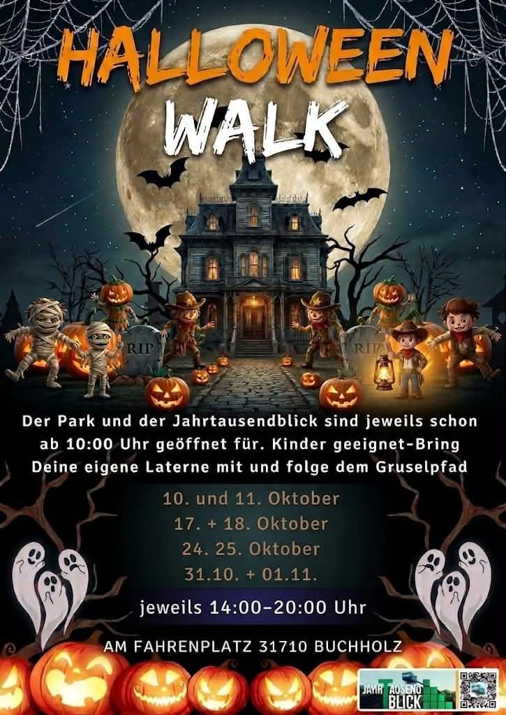 Halloween Walk am Jahrtauzsendblick