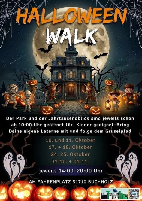 Halloween Walk am Jahrtauzsendblick